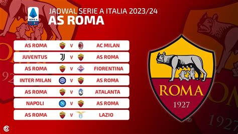 as roma fixtures